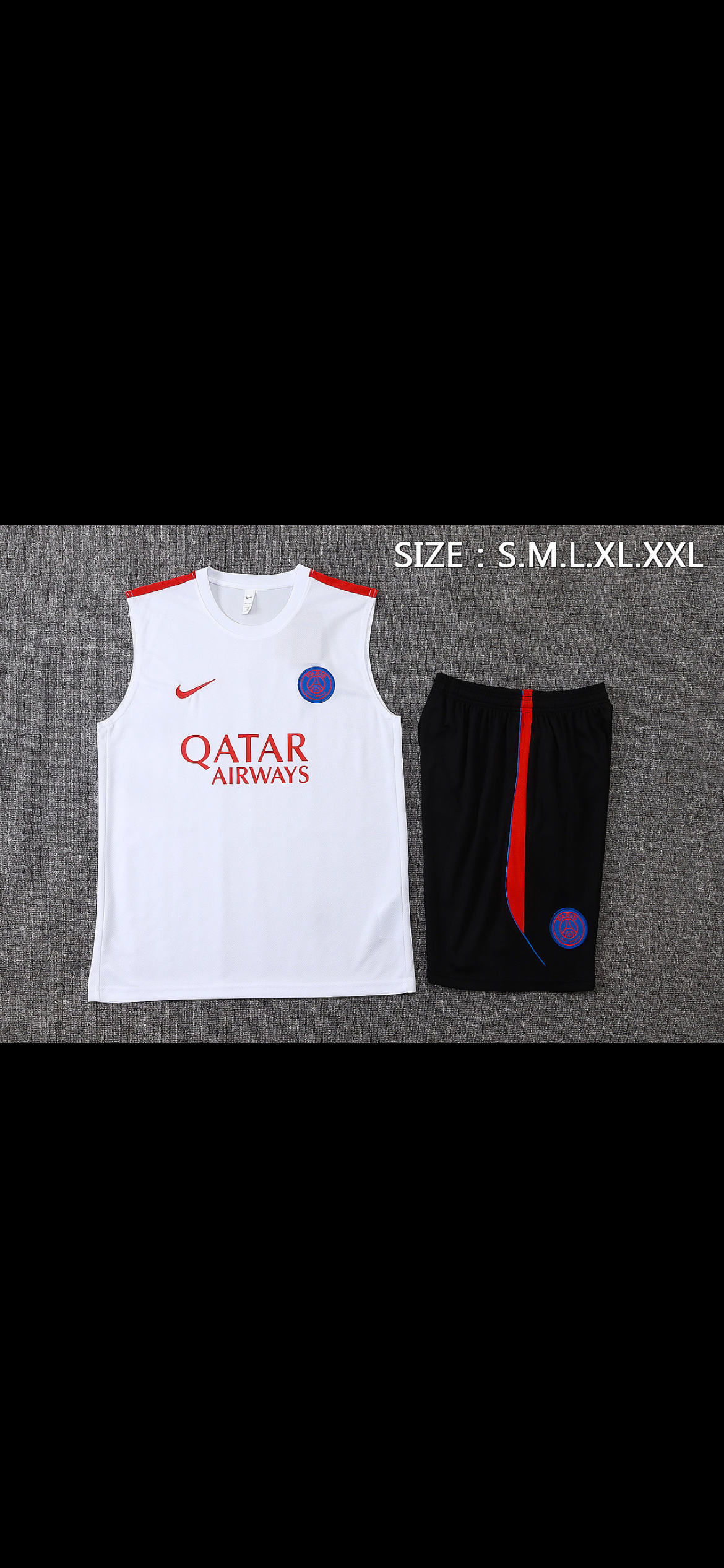 Ensemble entraînement sans manches PSG (Paris) 2026/2027